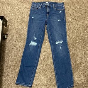 Woman’s Old Navy Straight Jean Size 8